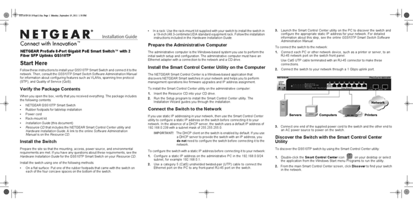 NETGEAR ProSafe GS510TP User manual