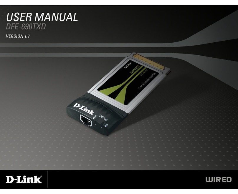 D-Link DFE-690TXD User manual D-Link DFE-690TXD User manual