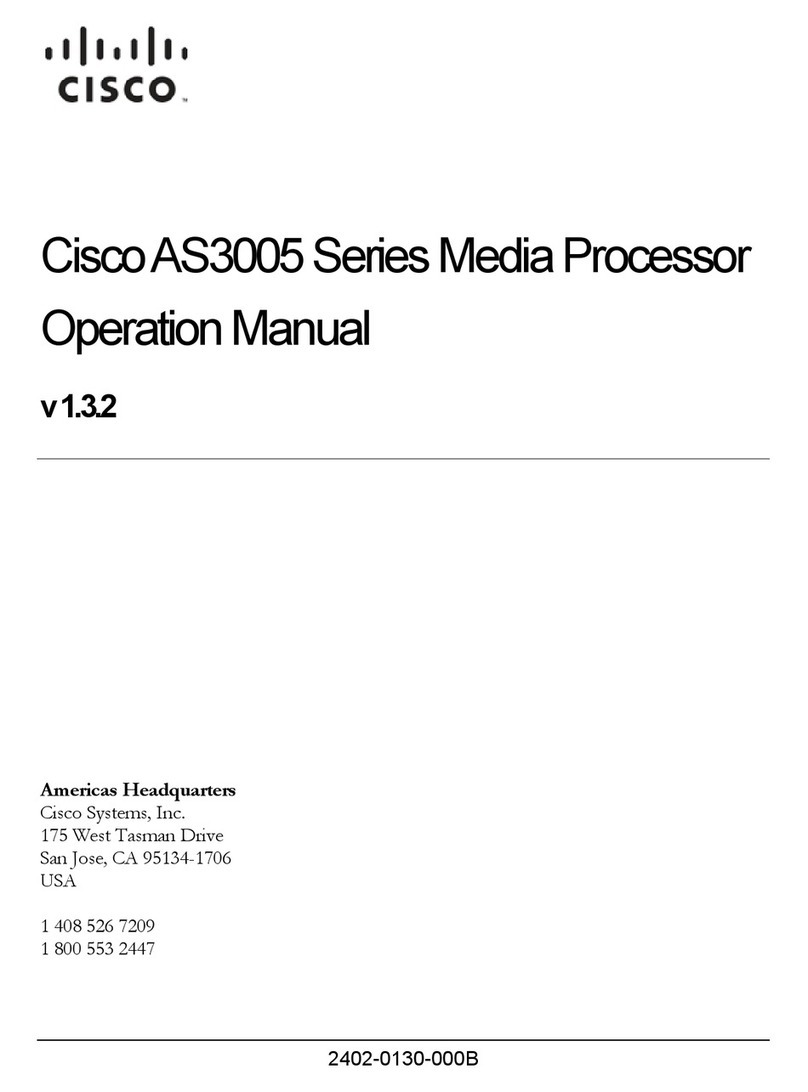 Cisco 3005 - VPN Concentrator - Gateway User manual Cisco 3005 - VPN Concentrator - Gateway User manual