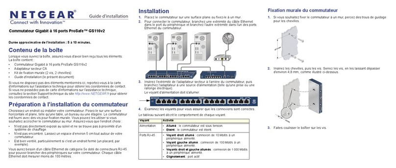 NETGEAR ProSafe GS116v2 User manual
