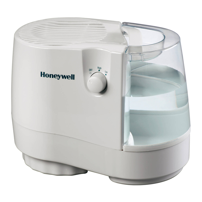 Honeywell HCM 890 - 2 Gallon Cool Moisture Humidifier User manual