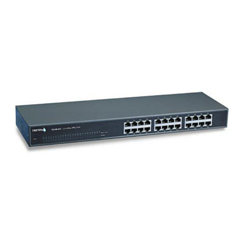 TRENDnet TE100-S16 - 10/100Mbps Ethernet Switch User manual