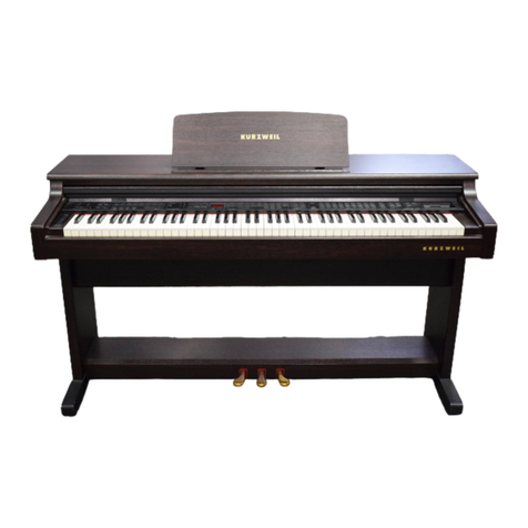 Kurzweil ENSEMBLE GRANDE MARK 150 Product information sheet