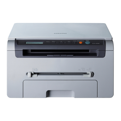 Samsung SCX 4200 - B/W Laser - All-in-One User guide