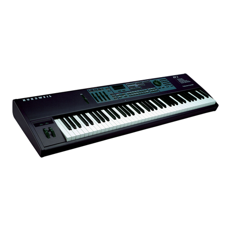 Kurzweil PC2 V3.0 - MUSICIANS GUIDE SUPPLEMENT REV A User manual