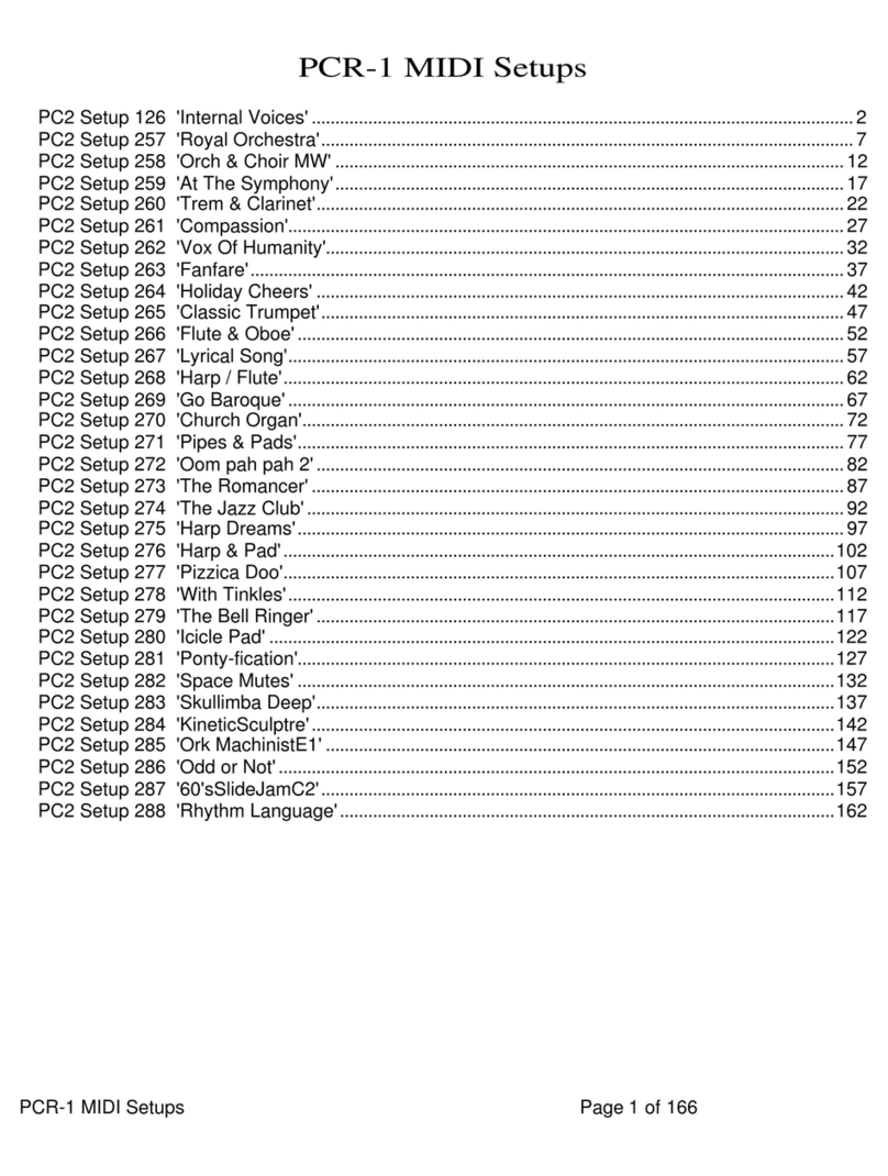 Kurzweil ORCHTABLE User manual