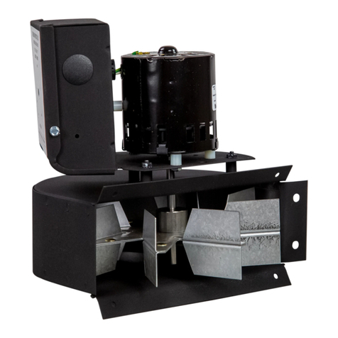 TJERNLUND AD-1 FOR WOOD OR COAL STOVES 8504012 REV A... User manual