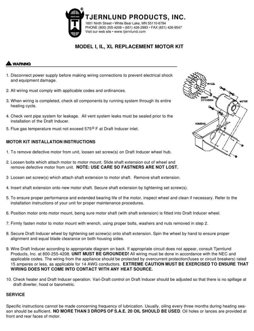 TJERNLUND IL User manual