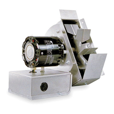 TJERNLUND DRAFT INDUCER DJ-3 User manual