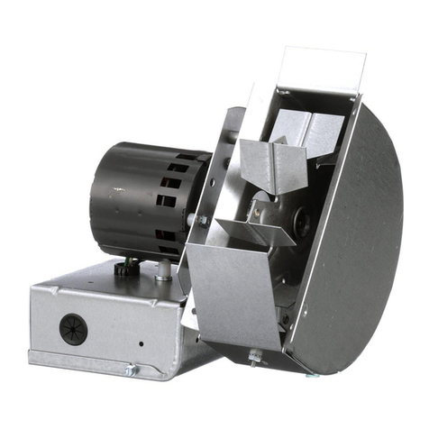 TJERNLUND DRAFT INDUCER DJ-3 User manual