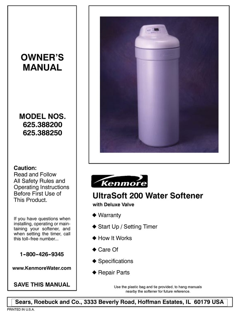 Kenmore 625.388200 User manual
