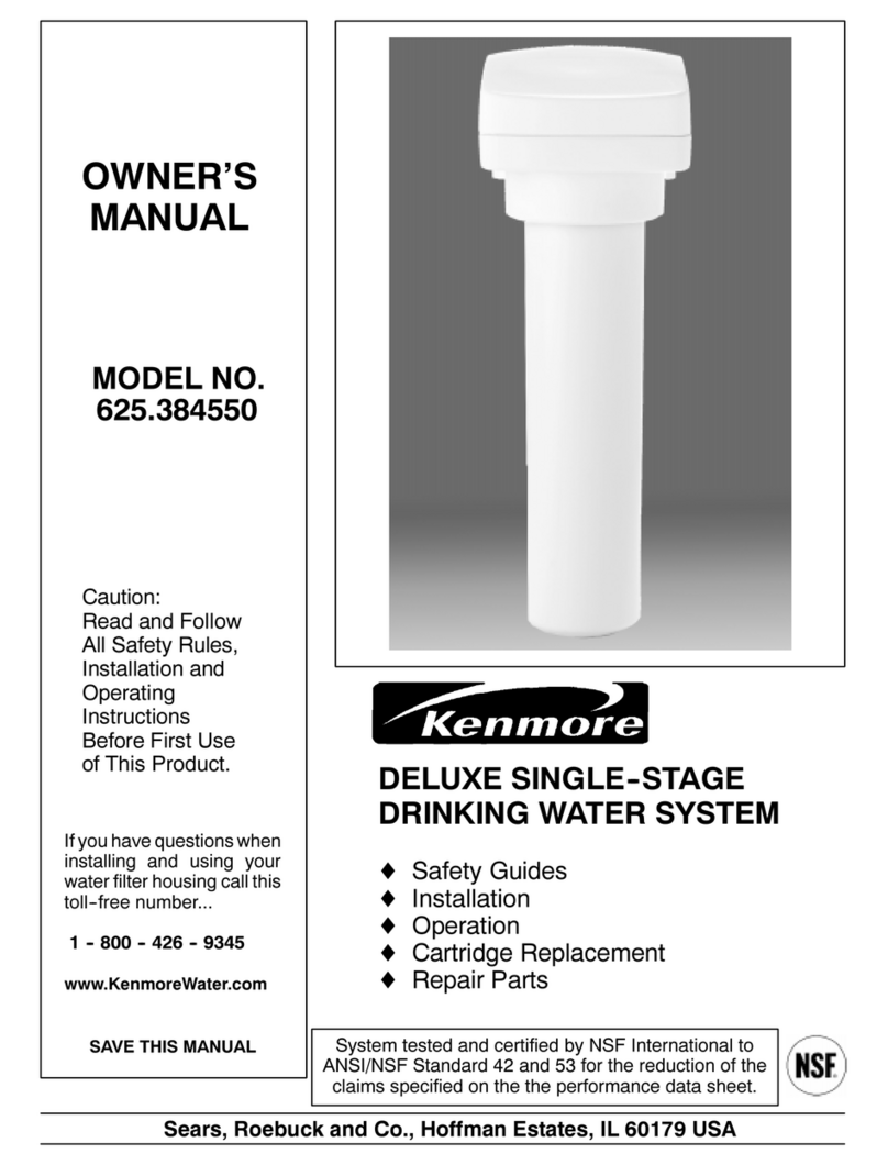Kenmore 625.384550 User manual