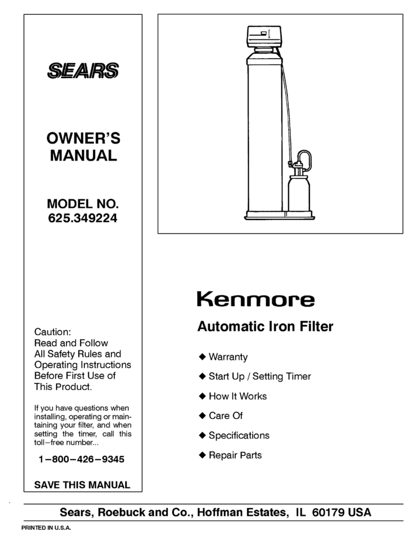 Kenmore 625.349224 User manual Kenmore 625.349224 User manual