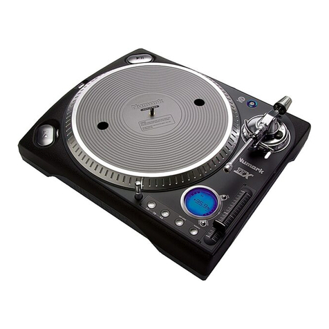 Numark TTX1 User manual