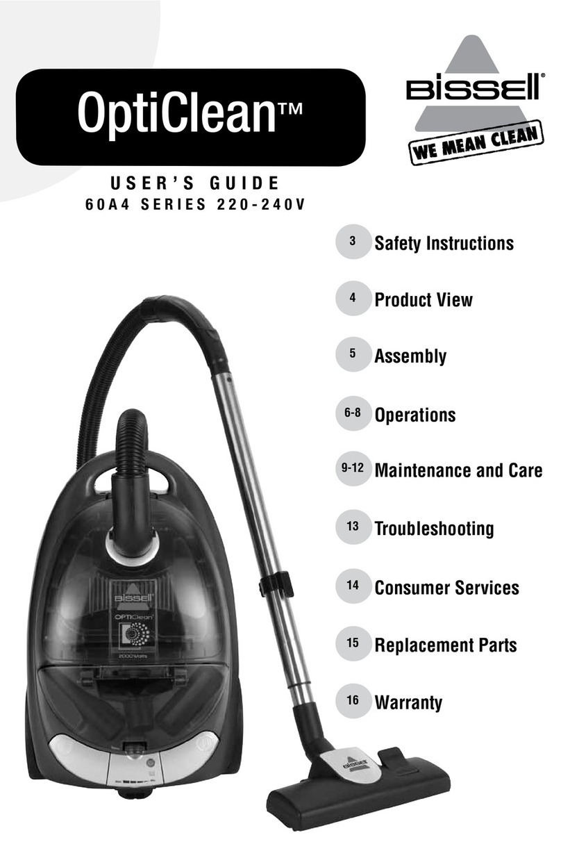 Bissell OptiClean 60A4 Series user guide