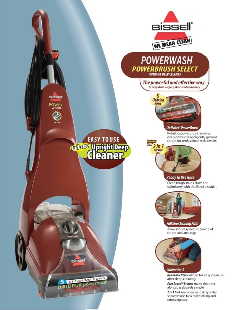 Bissell 1690J User manual