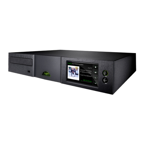 NAIM HDX - REMOTE CONTROL CODE Owner's manual