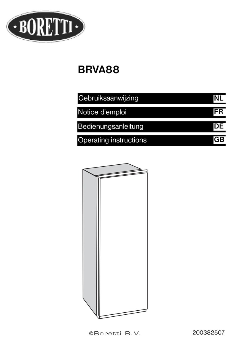 BORETTI BRVA88 User manual