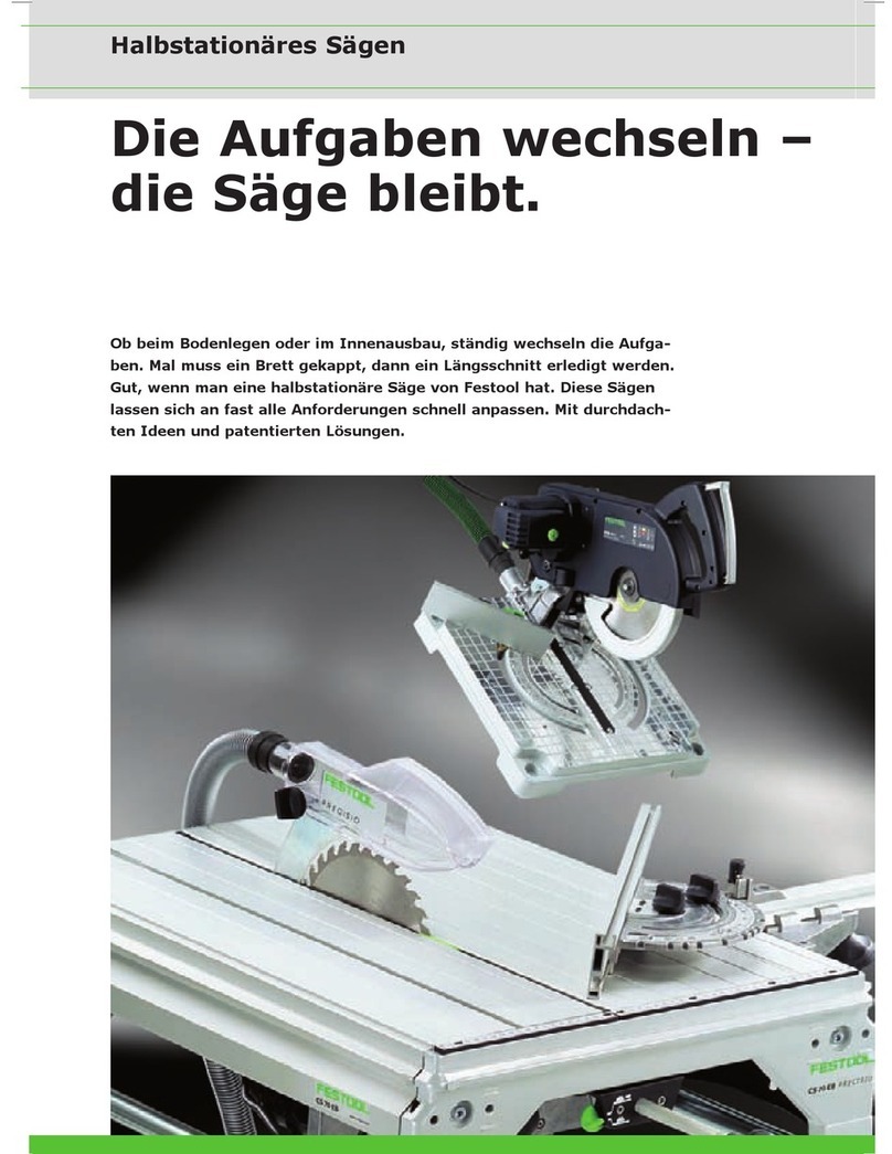 Festool 6583 User manual