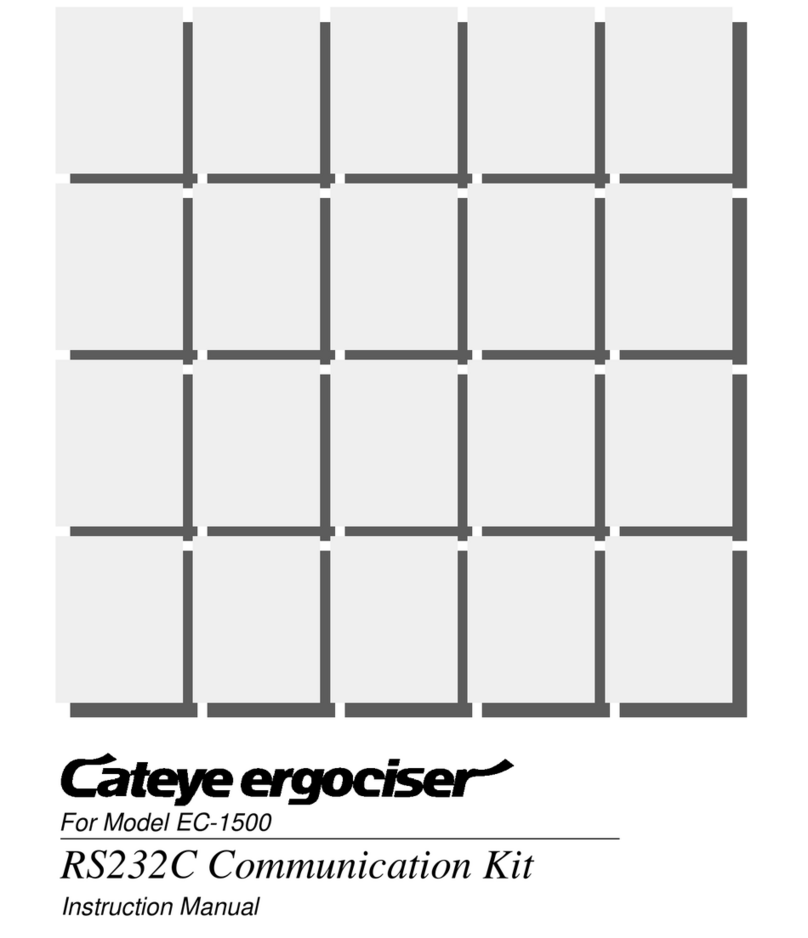 Cateye RC232CE instruction manual