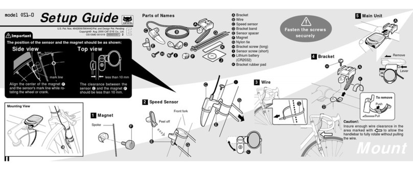 Cateye OS 1.0 Setup guide