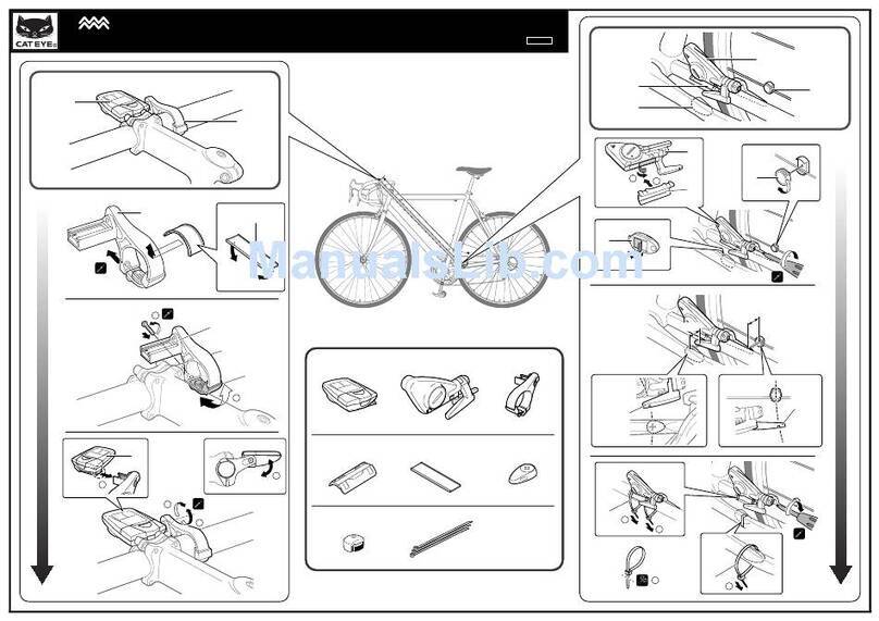 Cateye CC-CD300DW User manual