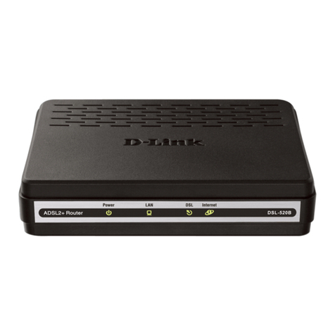 D-Link DSL-520B User manual