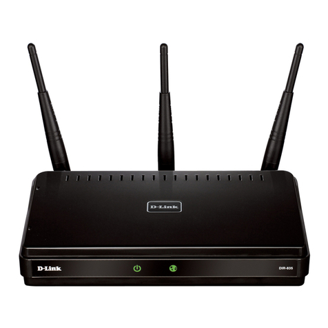 D-Link DIR-835 User manual D-Link DIR-835 User manual