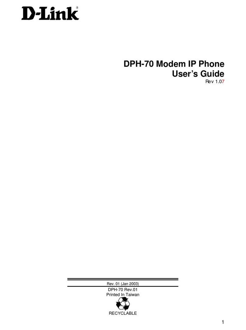 D-Link DPH-70 User manual