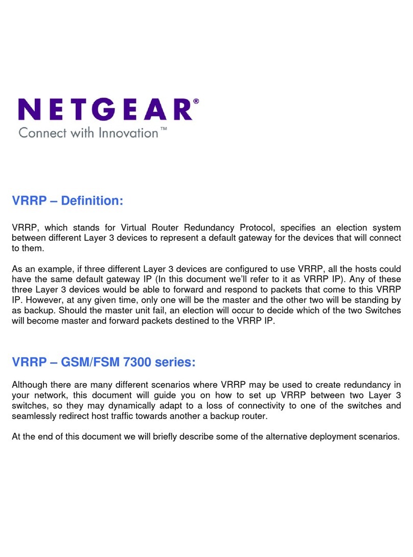 NETGEAR GSM7248R - ProSafe Switch Owner's manual