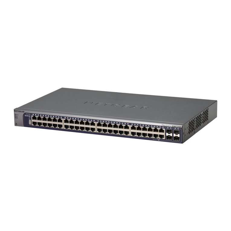 NETGEAR GSM7248R - ProSafe Switch Owner's manual