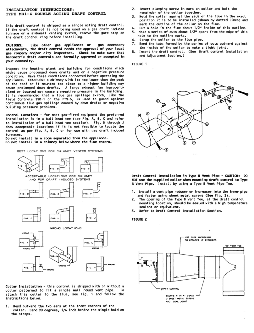 Field Controls 46200000 installation instructions