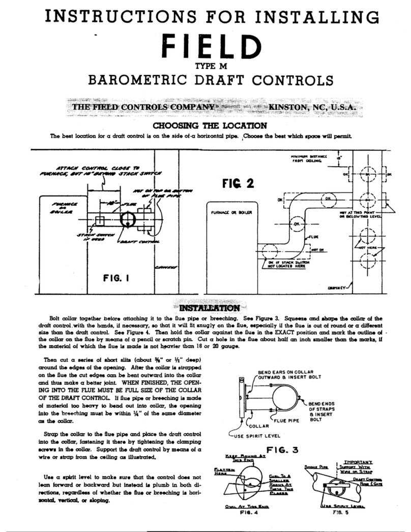 Field Controls 1428000 User manual
