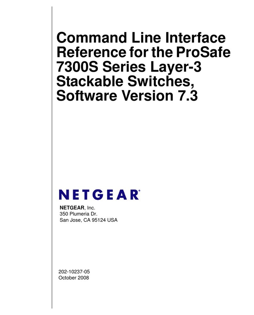 NETGEAR GSM7328Sv1 - ProSafe 24+4 Gigabit Ethernet L3 Managed Stackable... Instruction Manual