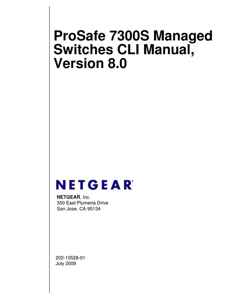 NETGEAR GSM7328Sv1 - ProSafe 24+4 Gigabit Ethernet L3 Managed Stackable... User manual