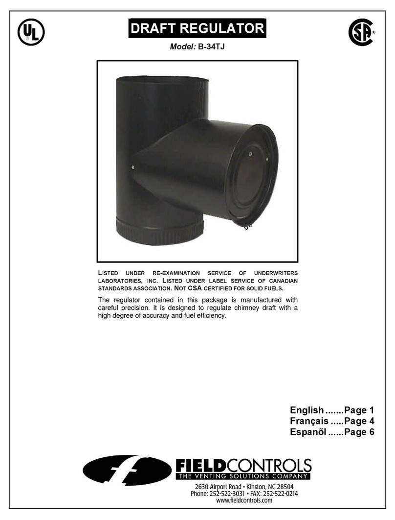 Field Controls 46107700 manual