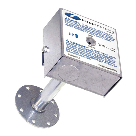 Field Controls 46086800 Installation and maintenance instructions