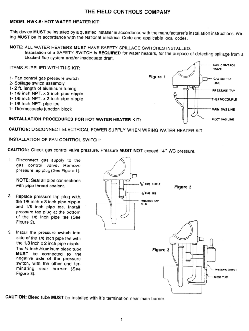 Field Controls 46086100 manual Field Controls 46086100 manual