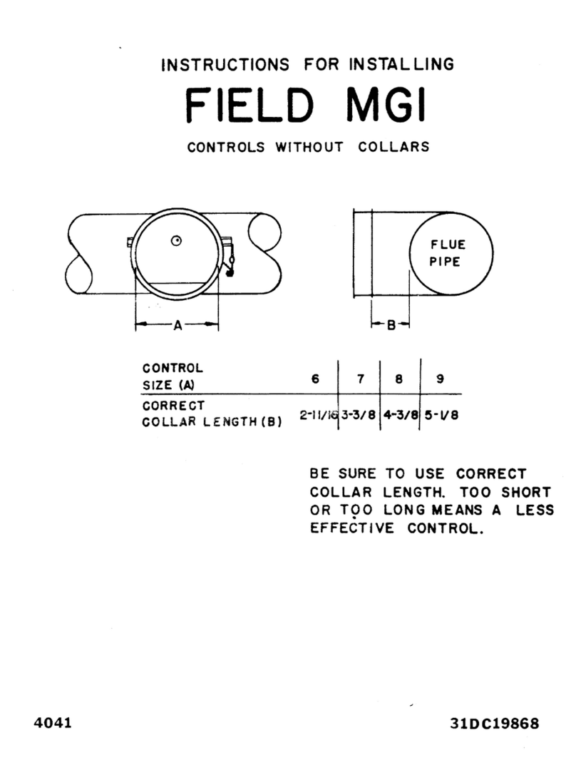 Field Controls 1986800 User manual