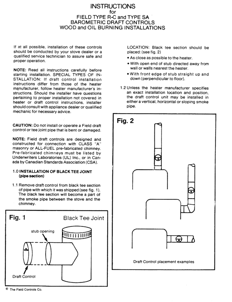 Field Controls 4592700 User manual