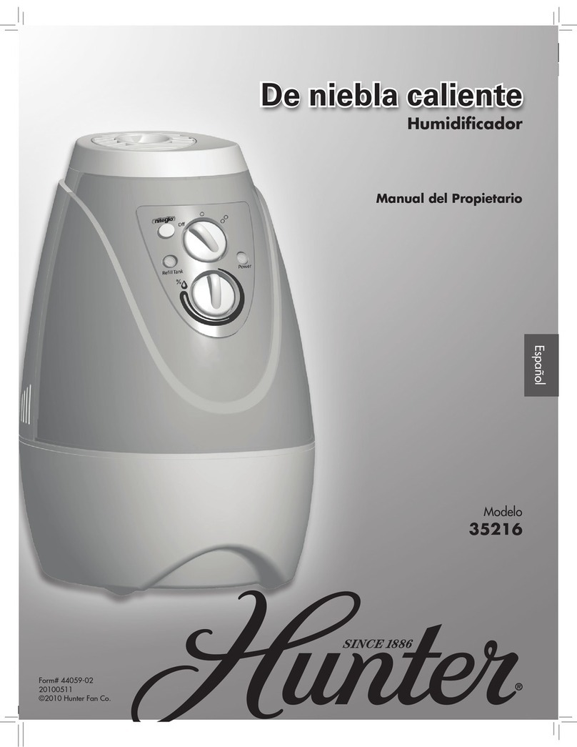 Hunter 35216 Manual del propietario
