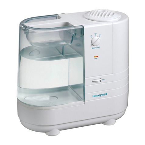 Honeywell HWM910 - ENVIRACAIRE Warm Moisture 2 Gallon... User manual Honeywell HWM910 - ENVIRACAIRE Warm Moisture 2 Gallon... User manual