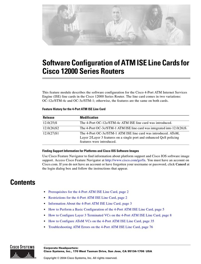 Cisco ISE - Line Card ISE User manual