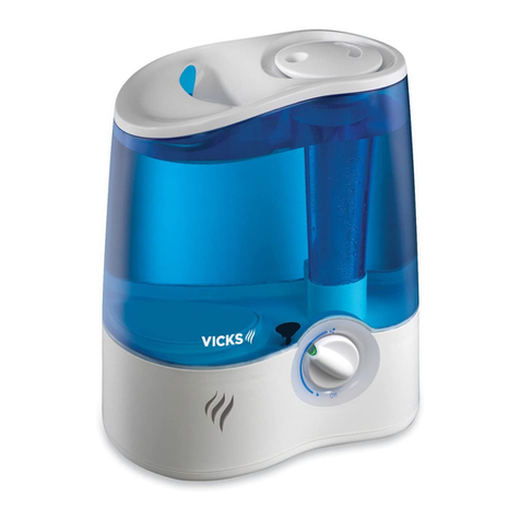 Vicks Vicks V5100NS Series User manual