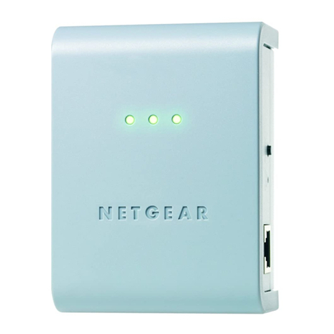 NETGEAR XAV101v2 - Powerline AV Ethernet Adapter user manual