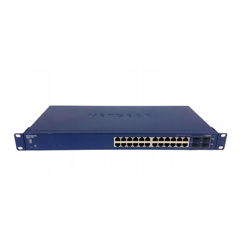 NETGEAR GS724TS - ProSafe 24 Port Gigabit Stackable Smart... Instruction Manual