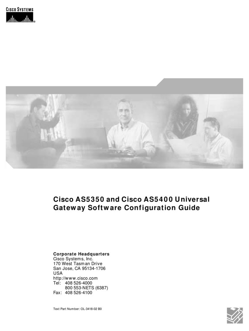 Cisco AS5350 - Universal Access Server User manual