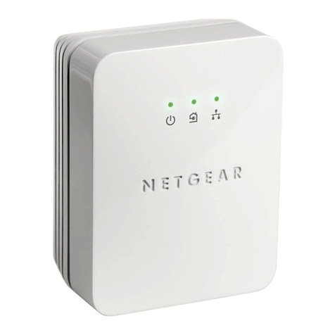 NETGEAR XAV2001 - Powerline AV Ethernet Adapter User manual NETGEAR XAV2001 - Powerline AV Ethernet Adapter User manual