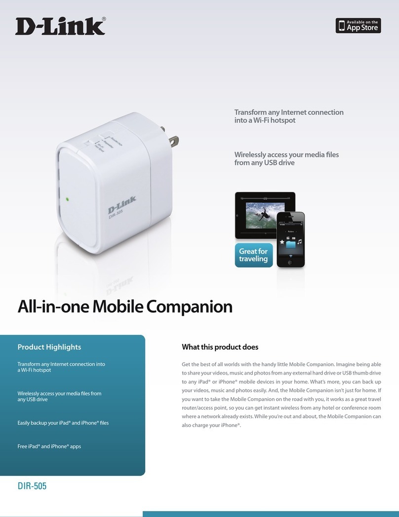 D-Link DIR-505 User manual