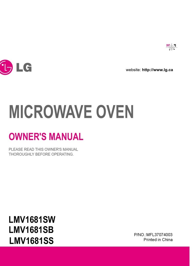 LG LMV1681SS User manual